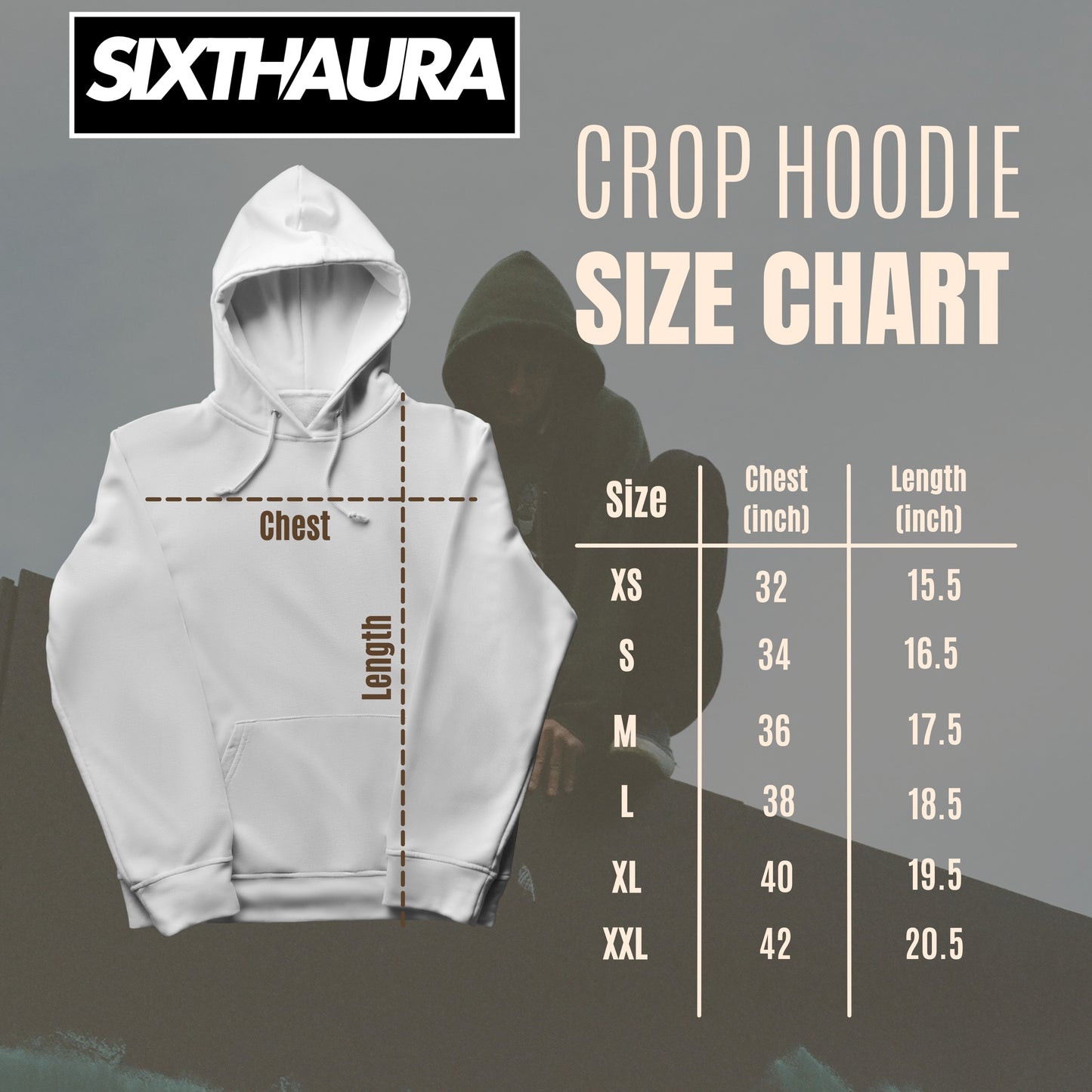 Imagination Crop Hoodie | Stylish Women's Graphic Hoodie
