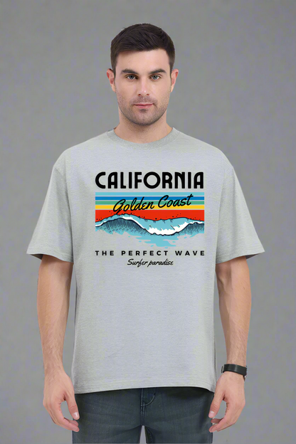 California Waves Oversized T-Shirt | Premium Coastal Streetwear