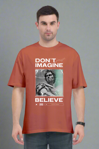 Believe Oversized T-Shirt | Premium Motivational Streetwear