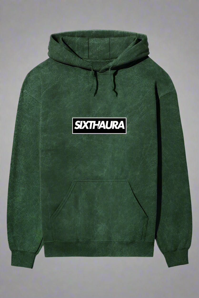 Showdown Acid Wash Hoodie for Men | Sixth Aura