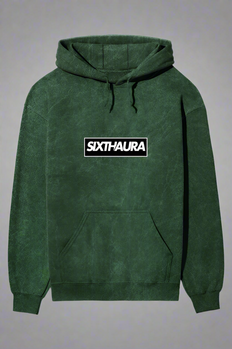 Showdown Acid Wash Hoodie for Men | Sixth Aura