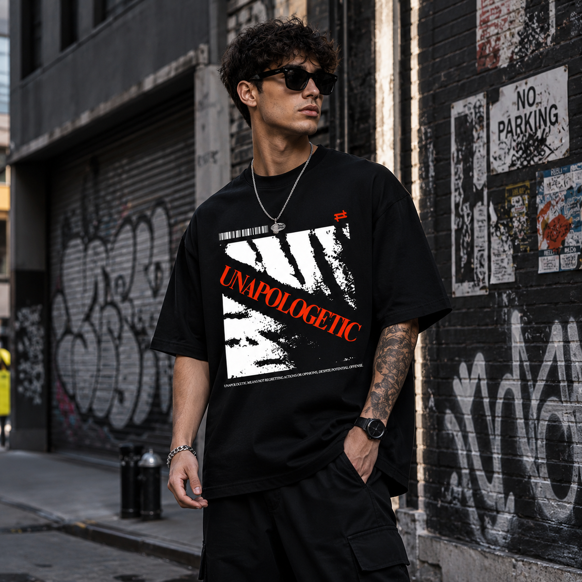 Unapologetic Oversized T-Shirt | Statement Streetwear Tee