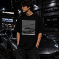 Aventador Oversized T-Shirt | Premium Supercar Streetwear – Black
