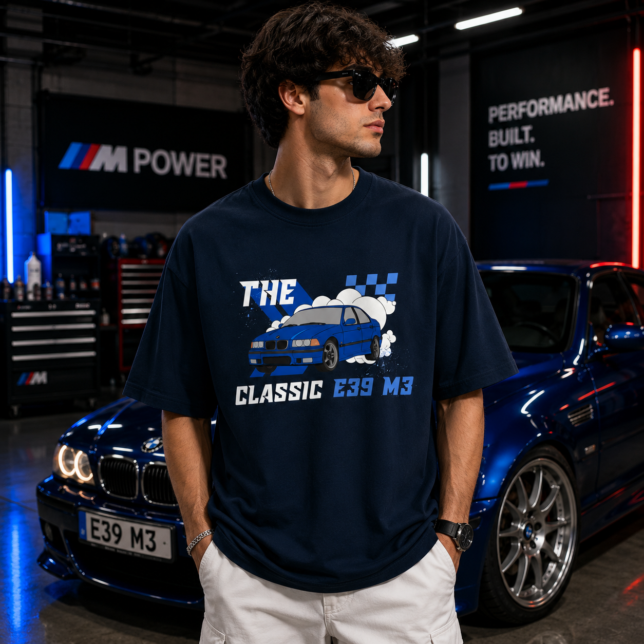 E39 M3 Oversized T-Shirt | Premium Automotive Streetwear