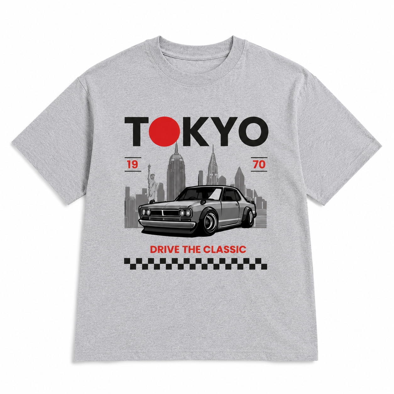 Tokyo Drive Classic Oversized T-Shirt | JDM Automotive Streetwear