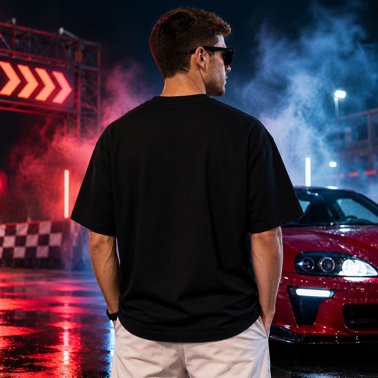 2JZ GTE Oversized T-Shirt | Premium JDM Automotive Streetwear