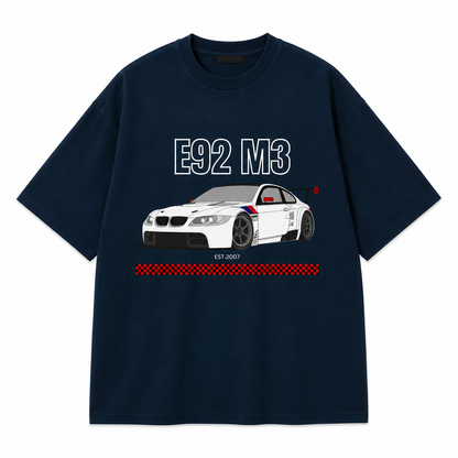 E92 M3 Oversized T-Shirt | Premium Automotive Streetwear