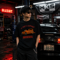 Supra Oversized T-Shirt | Premium JDM Car-Culture Streetwear – Black